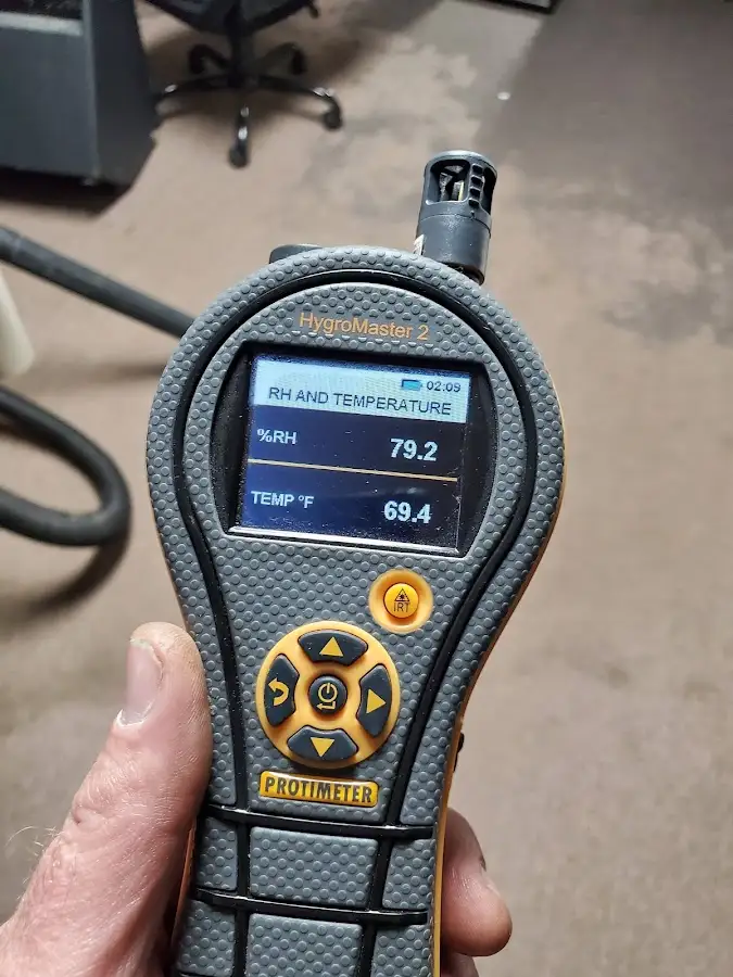 Moisture meter humidity assessment for Mold Remediation & Removal in Minden